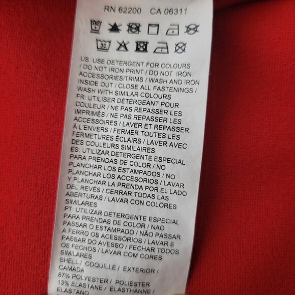 Puma Farrari T7 Jacket Rosso Corsa Men's Size Large Red Track Full Zip - Picture 14 of 14